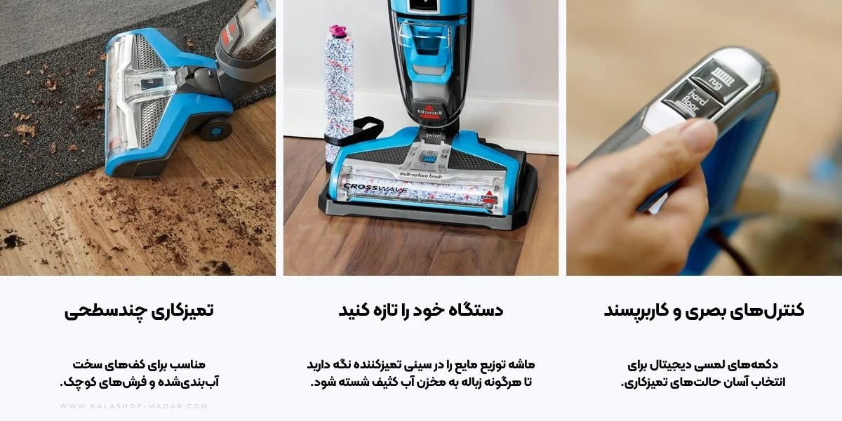 چه چیزی جاروبرقی بیسل مدل 1713E را خاص میکند؟