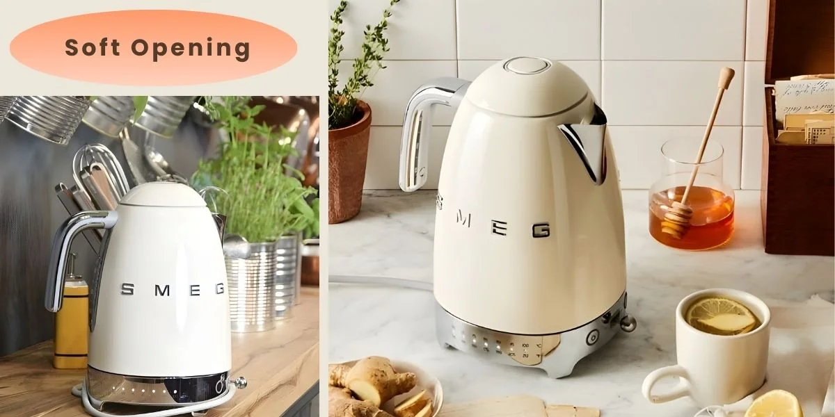 قابلیت های کتری برقی SMEG مدل KLF04