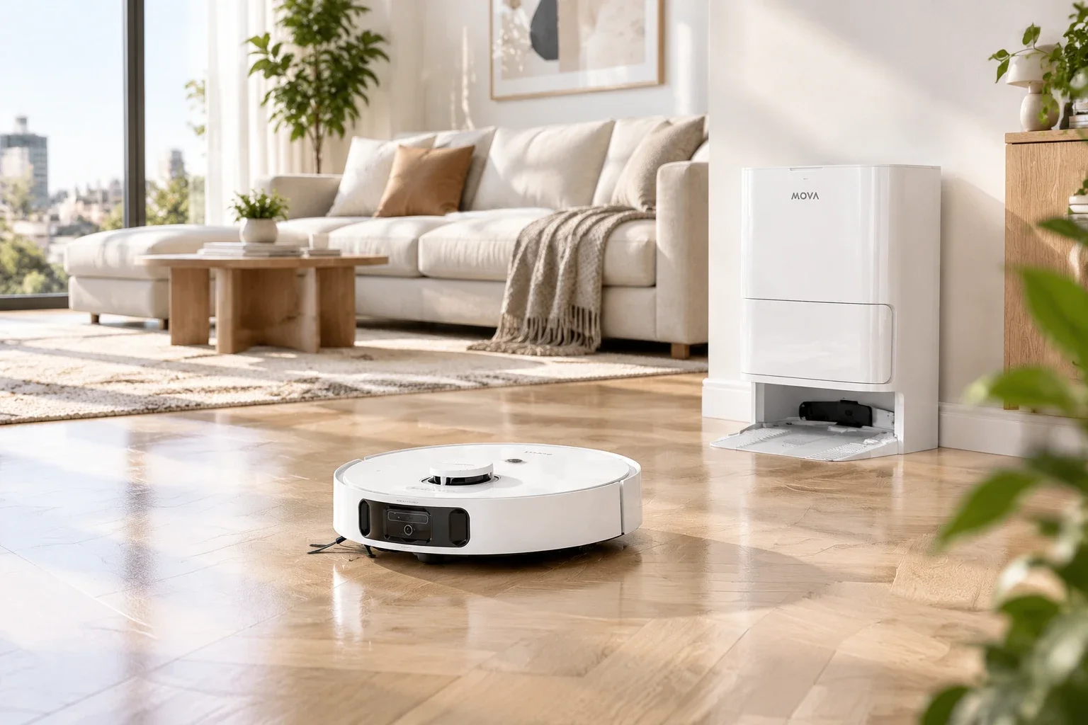 چرا جارو رباتیک Mova E40 ultra robot vacuum بخریم؟