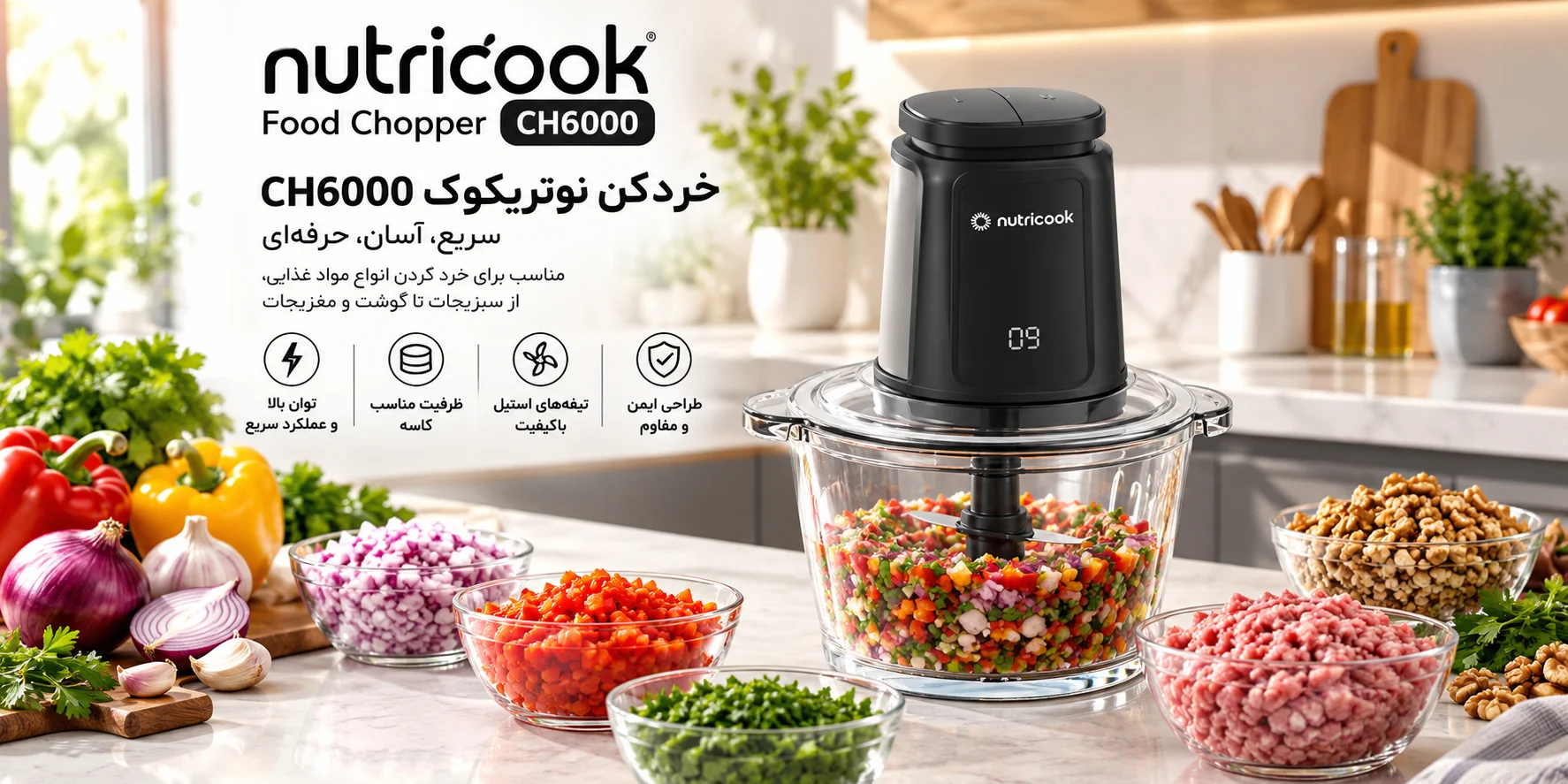 خردکن نوتریکوک CH6000 برای چه کسانی مناسب است؟